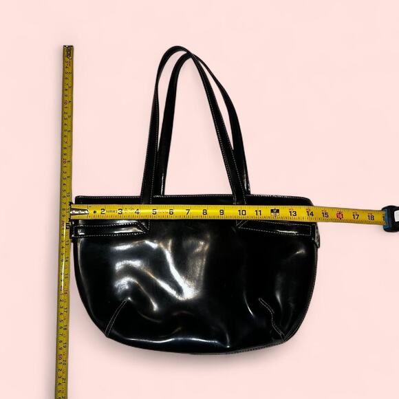 Vtg black dkny shoulder bag - Picture 7 of 7